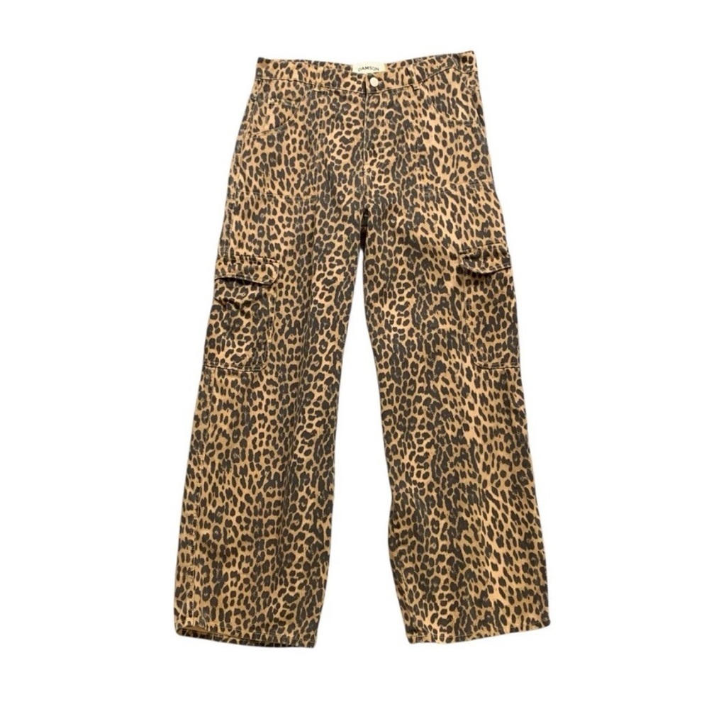 Damson Madder Dion Leopard Cargo Pants - Picture 5 of 14
